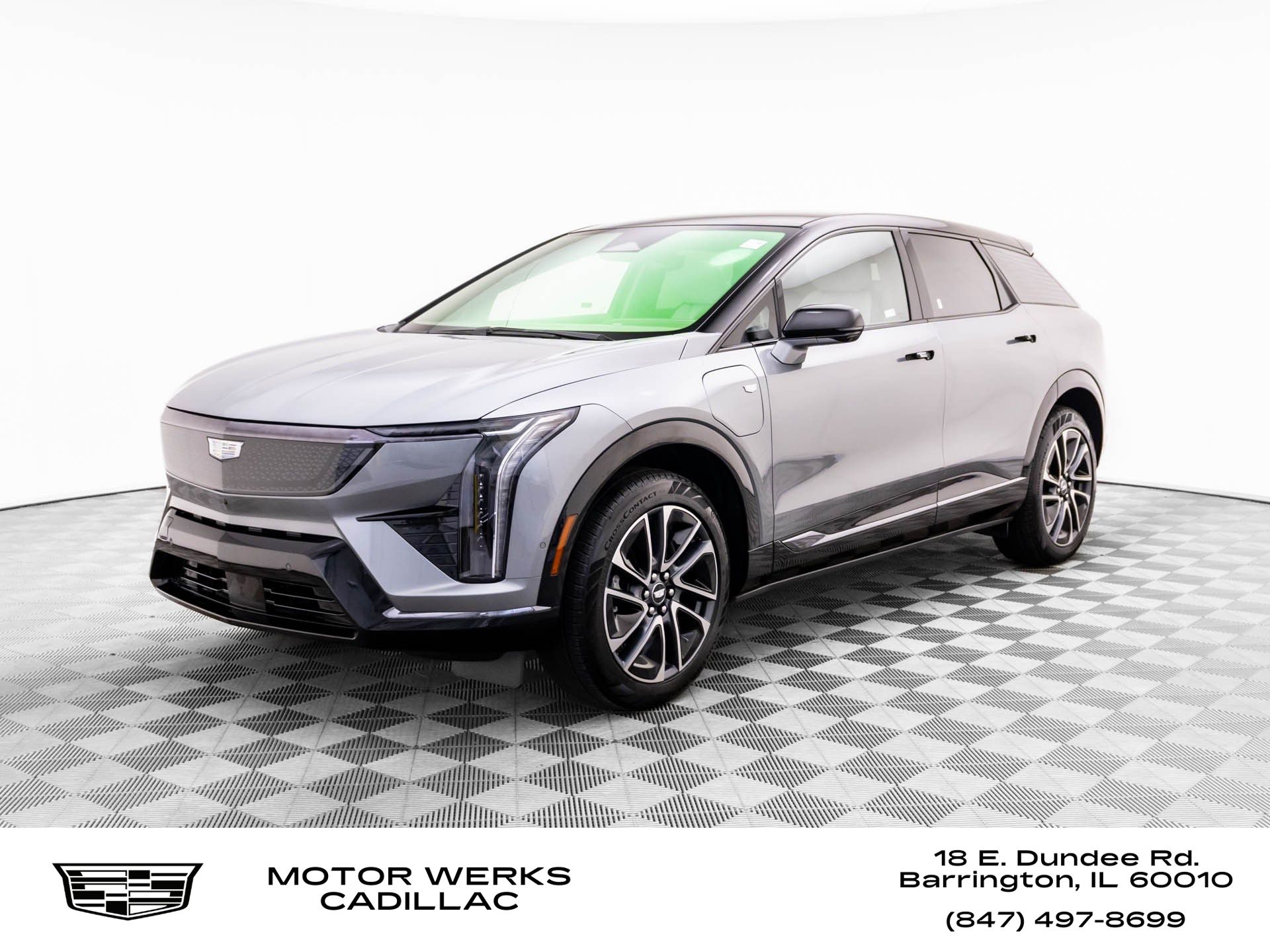 Argent Silver Metallic 2026 Cadillac OPTIQ Sport AWD SUV / Crossover All-Wheel Drive 1-Speed Automatic