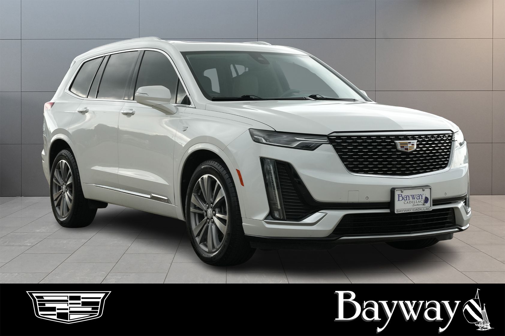 2021 Cadillac XT6 Premium Luxury White at Bayway Cadillac Southwest