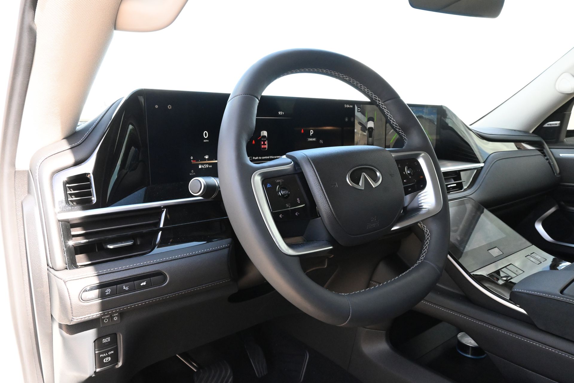 2026 INFINITI QX80 LUXE White at Genesis of Spring