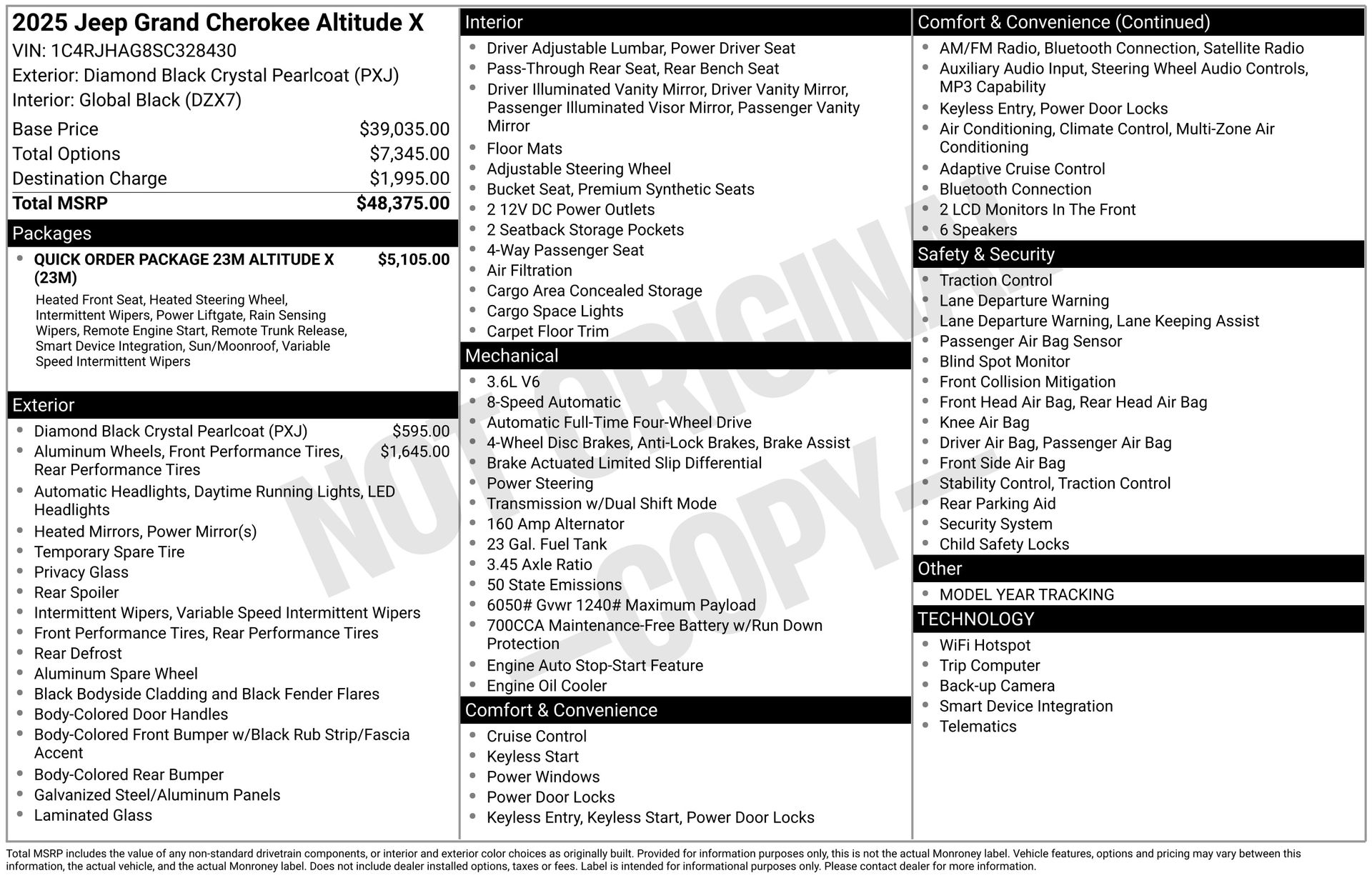 2025 JEEP GRAND CHEROKEE - Image 4