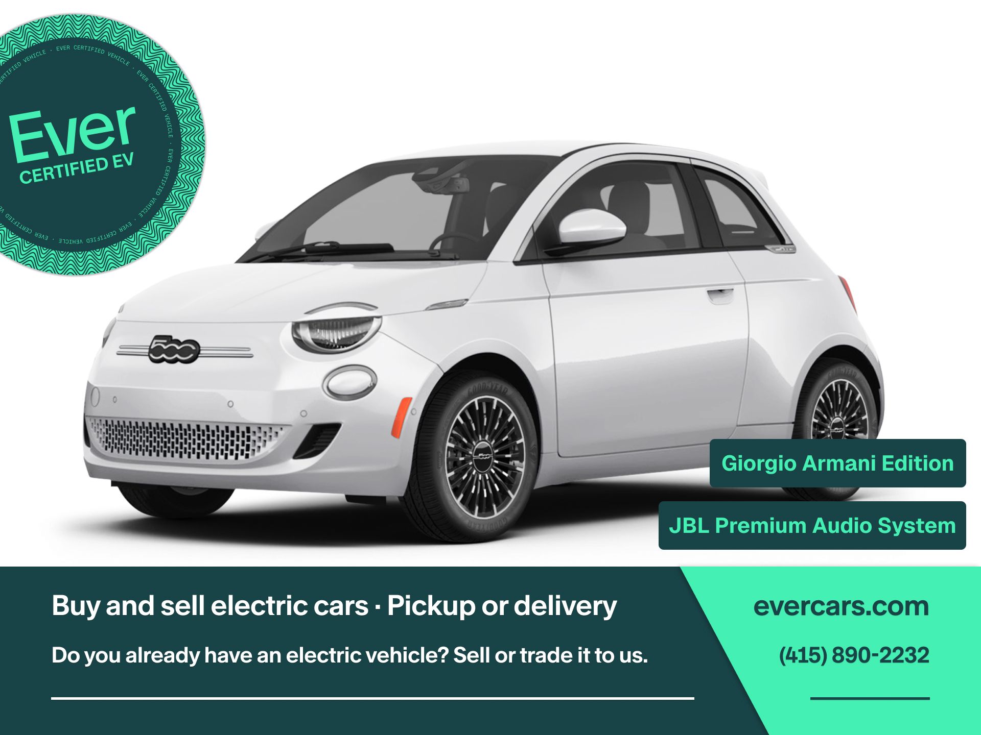 Greige Metallic 2025 FIAT 500e Hatchback Front-Wheel Drive 1-Speed Automatic