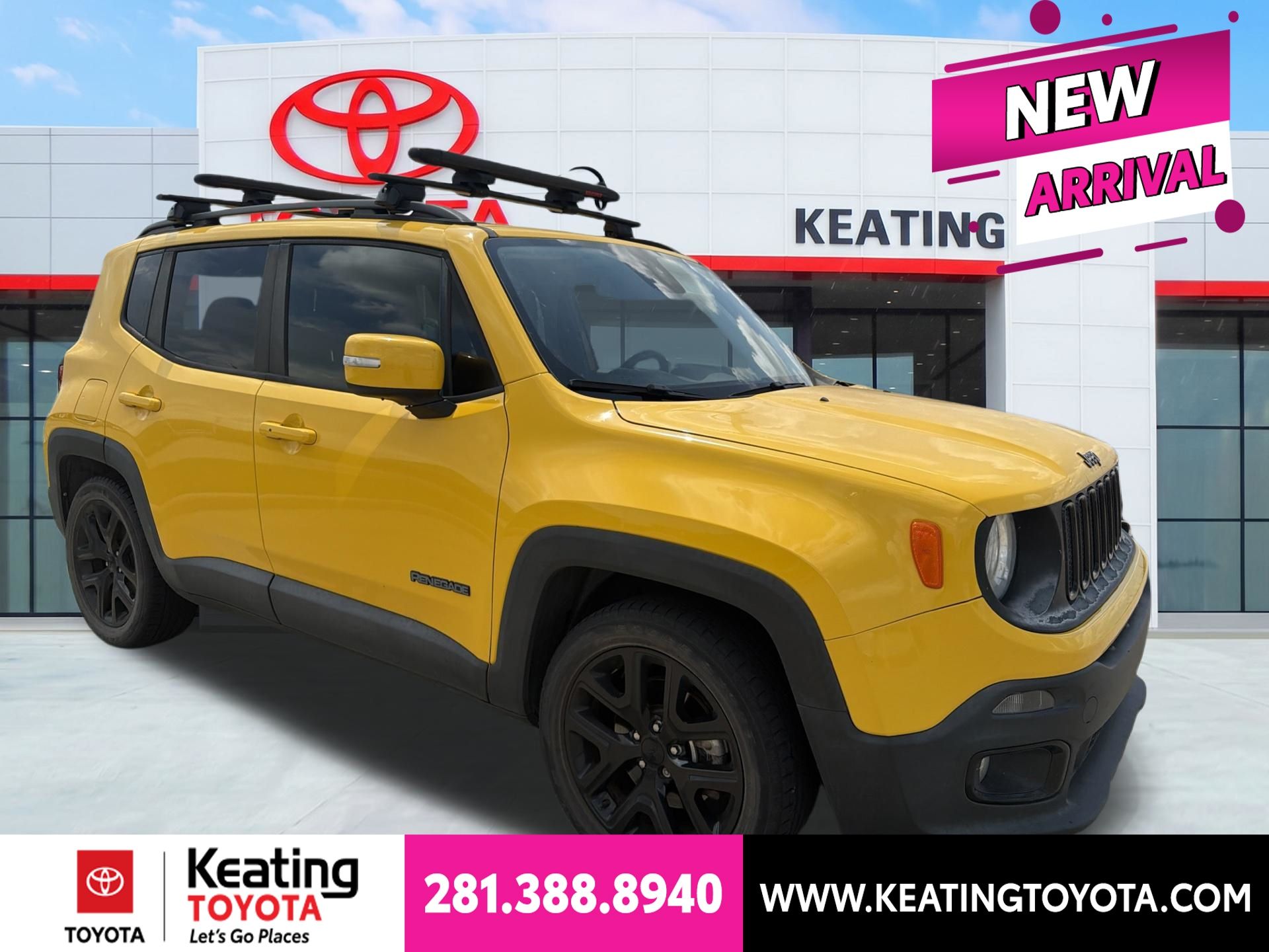 2018 Jeep Renegade Amarillo (Solar Yellow) SUV/Crossover Tracción delantera 9 velocidades Automática