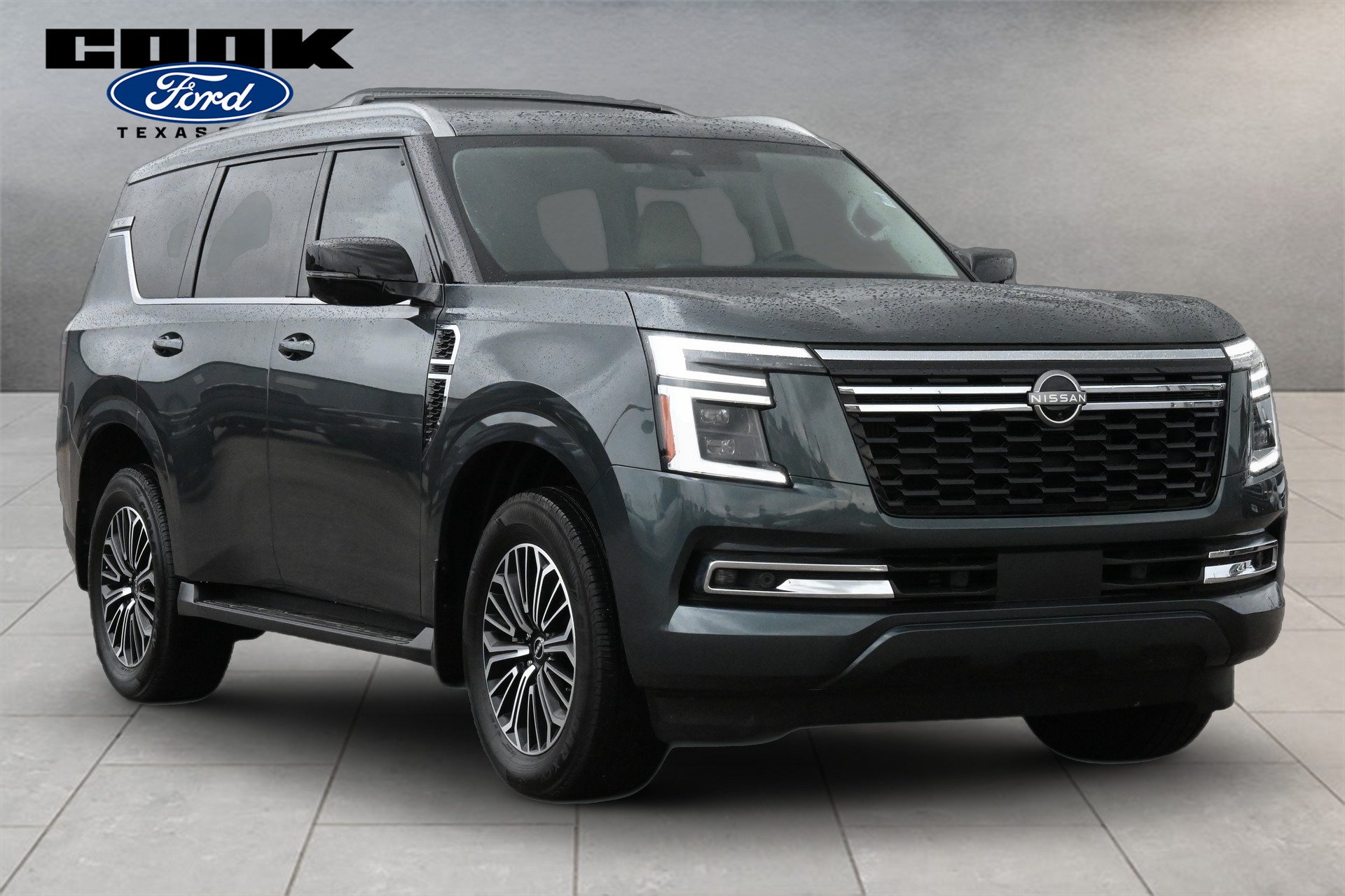 2025 Nissan Armada Platinum White at Central Houston Nissan