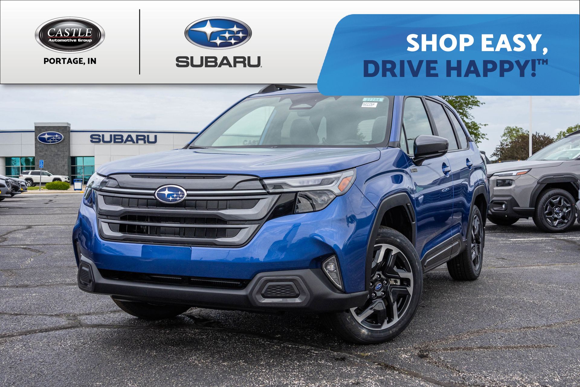 Daybreak Blue Pearl 2026 Subaru Forester Hybrid Limited AWD SUV / Crossover All-Wheel Drive Continuously Variable Transmission