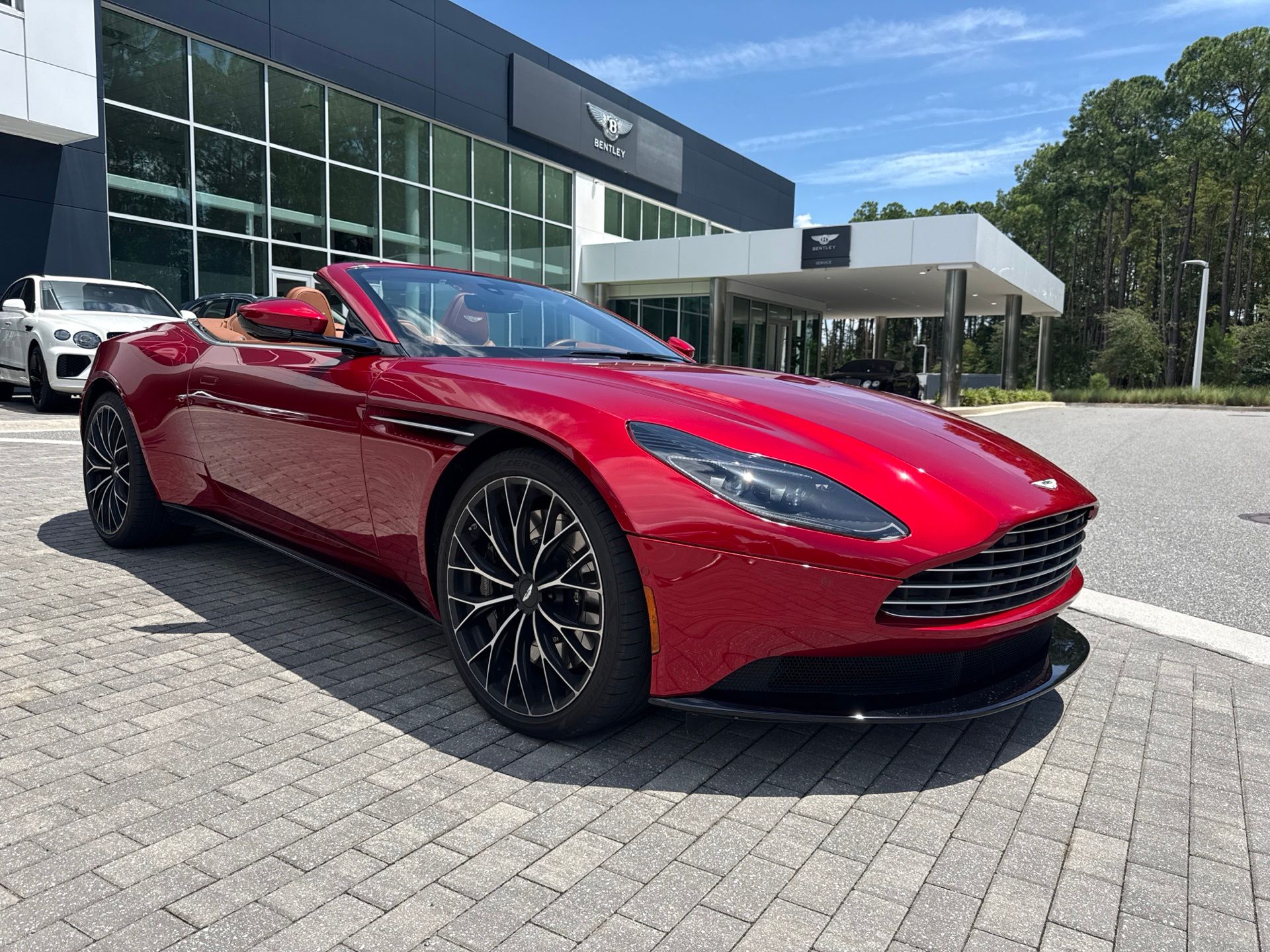 Supernova Red 2023 Aston Martin DB11 Convertible Rear-Wheel Drive 8-Speed Automatic