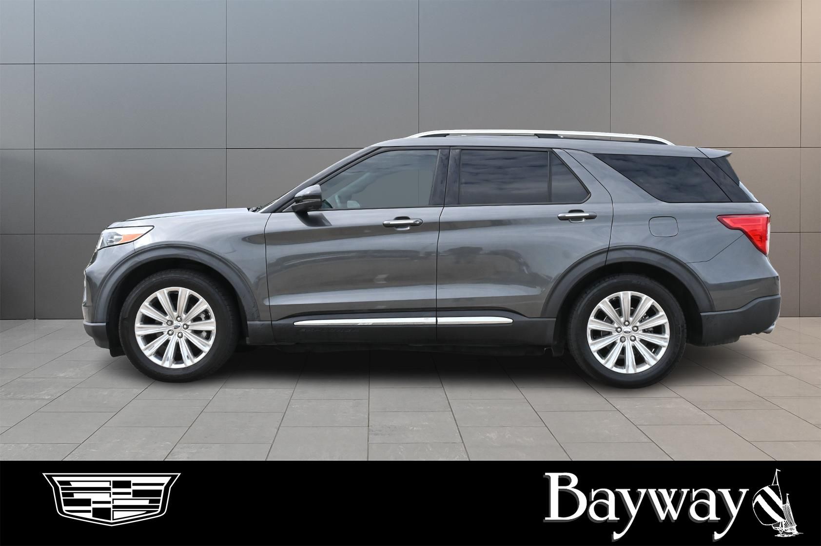 2020 Ford Explorer Limited Gray at DeMontrond Auto Country