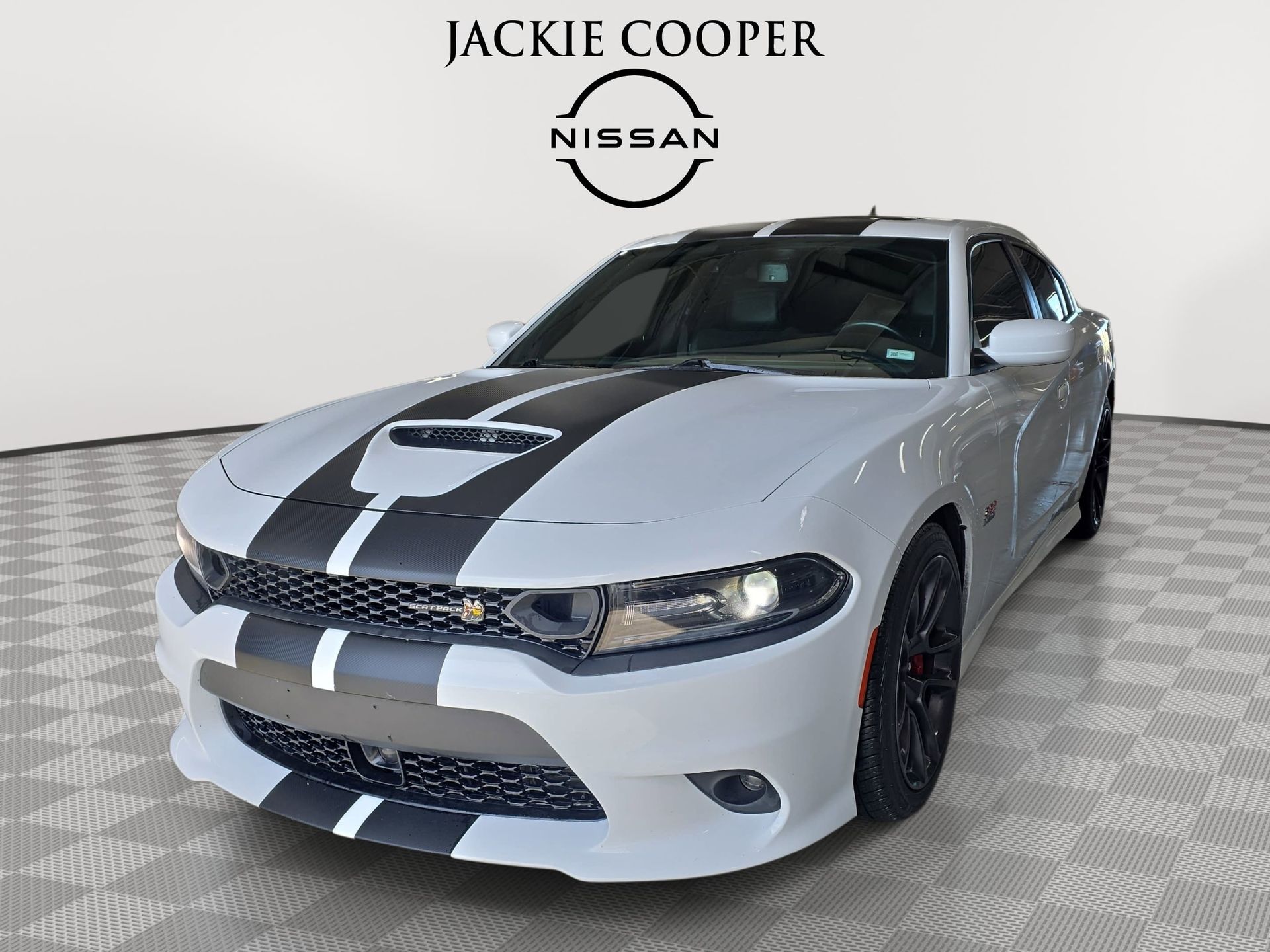 White Knuckle Clearcoat 2021 Dodge Charger Scat Pack RWD Sedan Rear-Wheel Drive 8-Speed Automatic