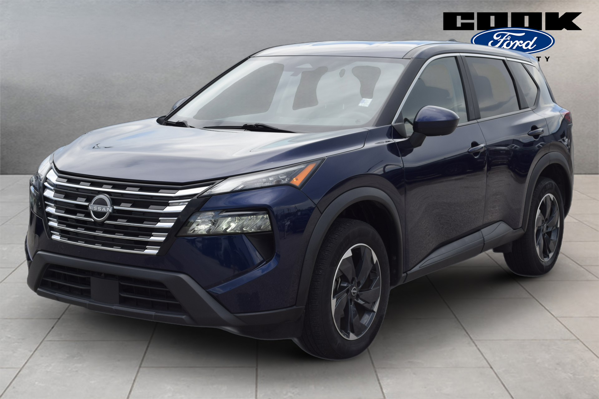2024 Nissan Rogue SV Blue at Central Houston Nissan