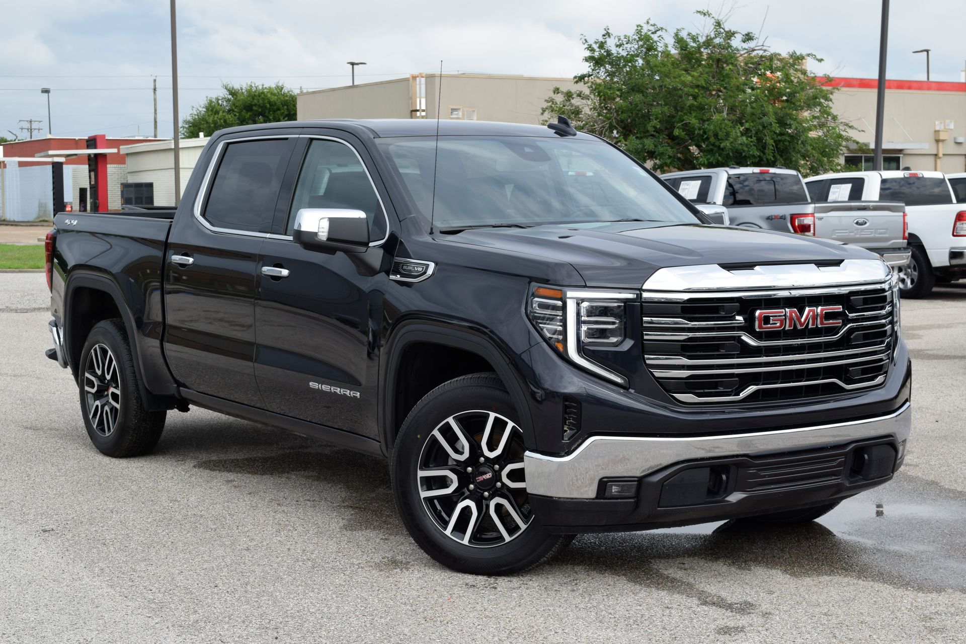 2026 GMC Sierra 1500 SLT Silver at Classic Chevrolet Galveston
