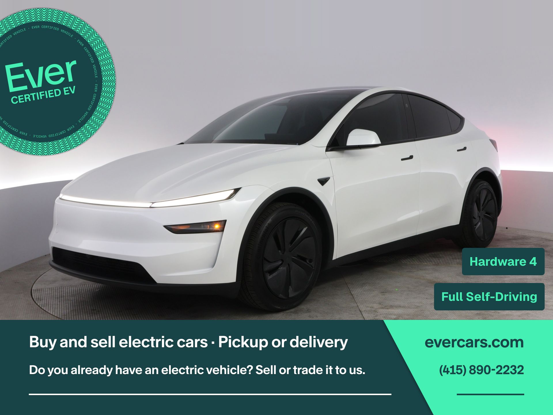 White 2026 Tesla Model Y SUV / Crossover All-Wheel Drive 1-Speed Automatic