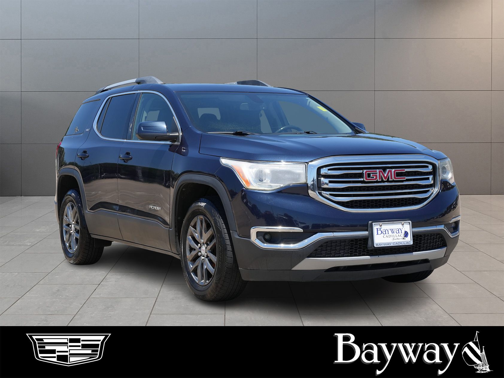 2017 GMC Acadia SLT-1 Blue at DeMontrond Gulf Freeway