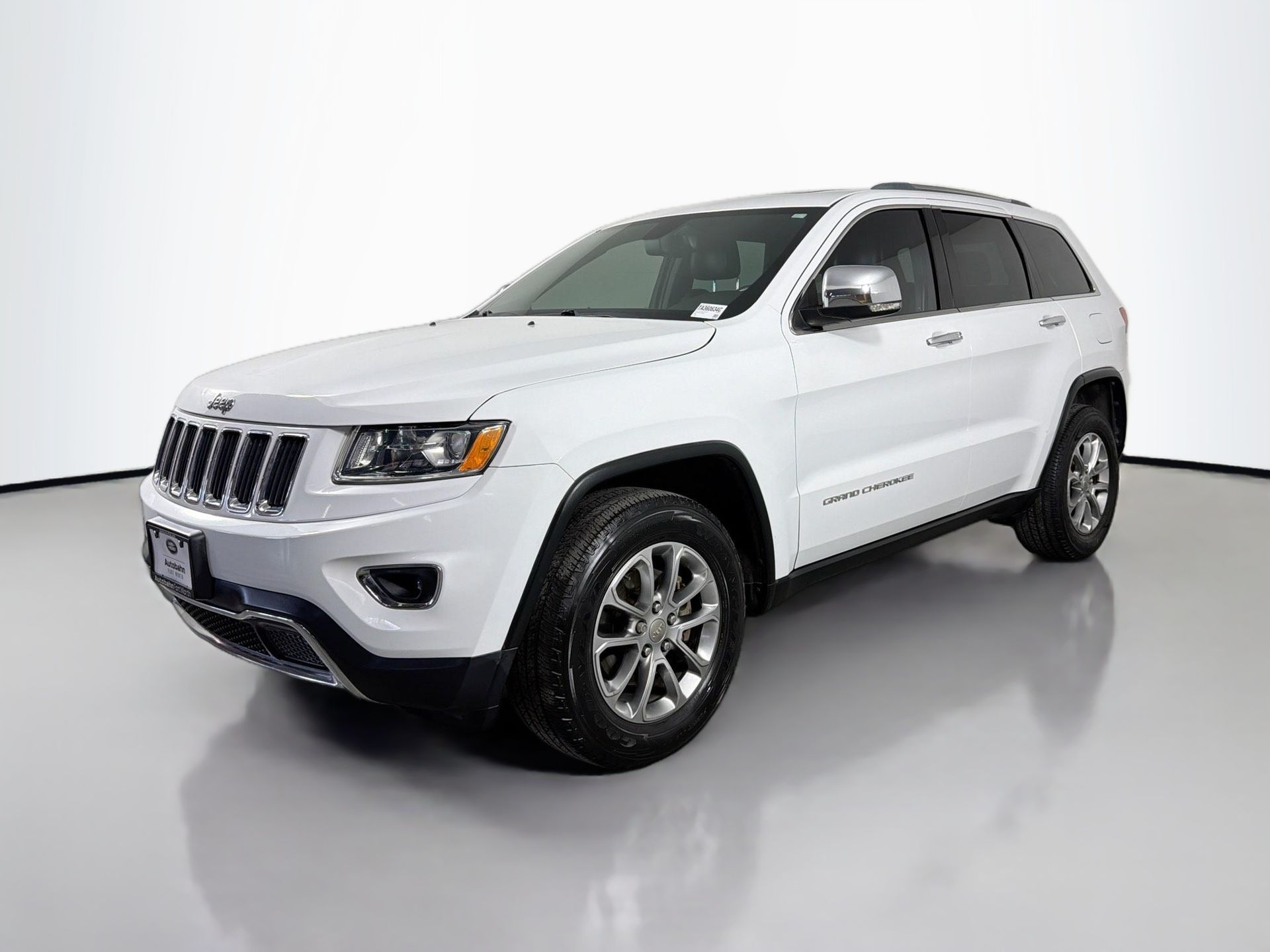 Bright White Clearcoat 2015 Jeep Grand Cherokee Limited SUV / Crossover 4X2 8-Speed Automatic