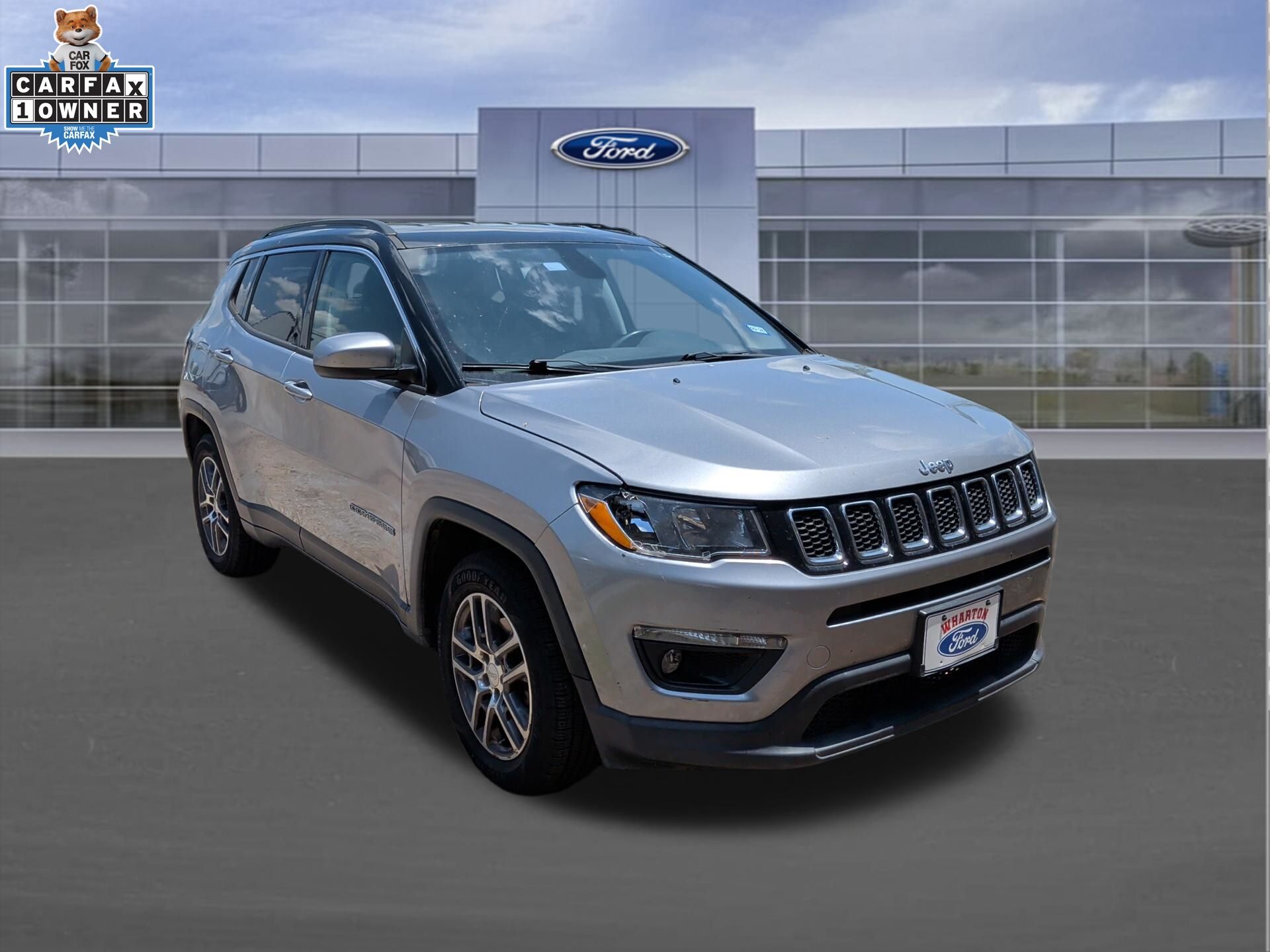 2018 Jeep Compass Latitude Silver at Westside Lexus
