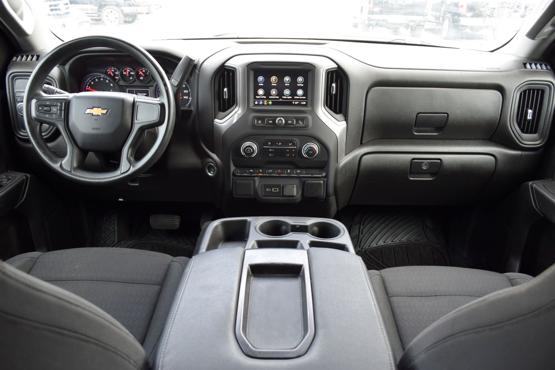 2022 Chevrolet Silverado 1500 Custom White at Big Star Chrysler Jeep Dodge Ram 