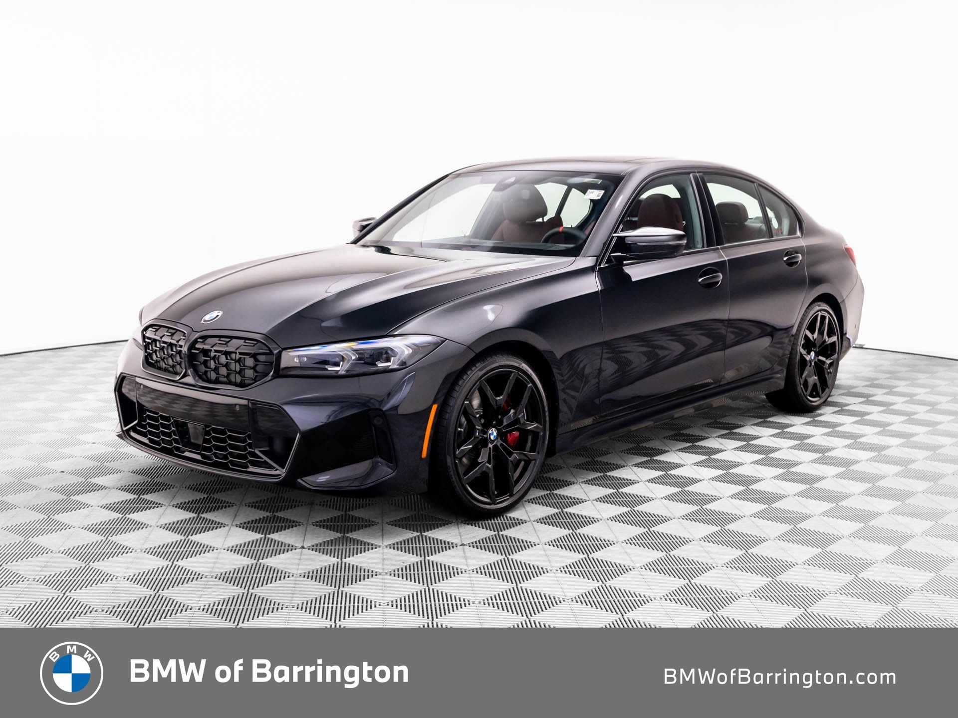 Black Sapphire Metallic 2026 BMW 3 Series Sedan All-Wheel Drive 8-Speed Automatic
