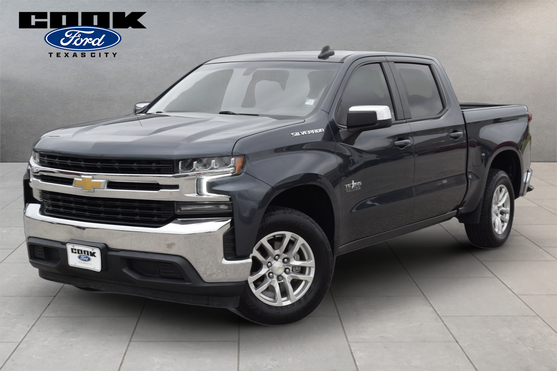 2021 Chevrolet Silverado 1500 LT Gray at DeMontrond Gulf Freeway