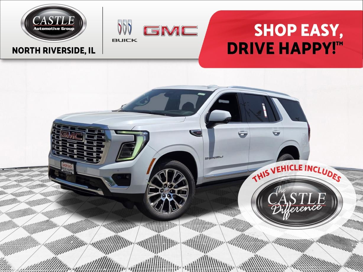 Glacier White Tricoat 2026 GMC Yukon SUV / Crossover Four-Wheel Drive