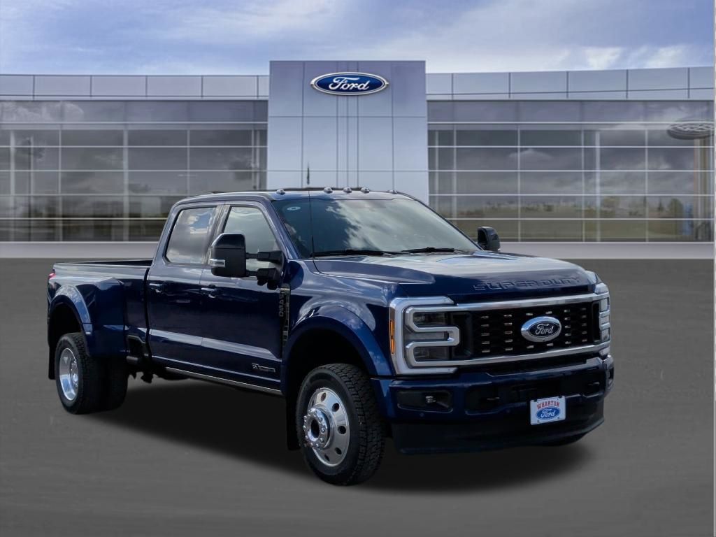 2026 Ford F-450SD Platinum Blue at Wharton Ford
