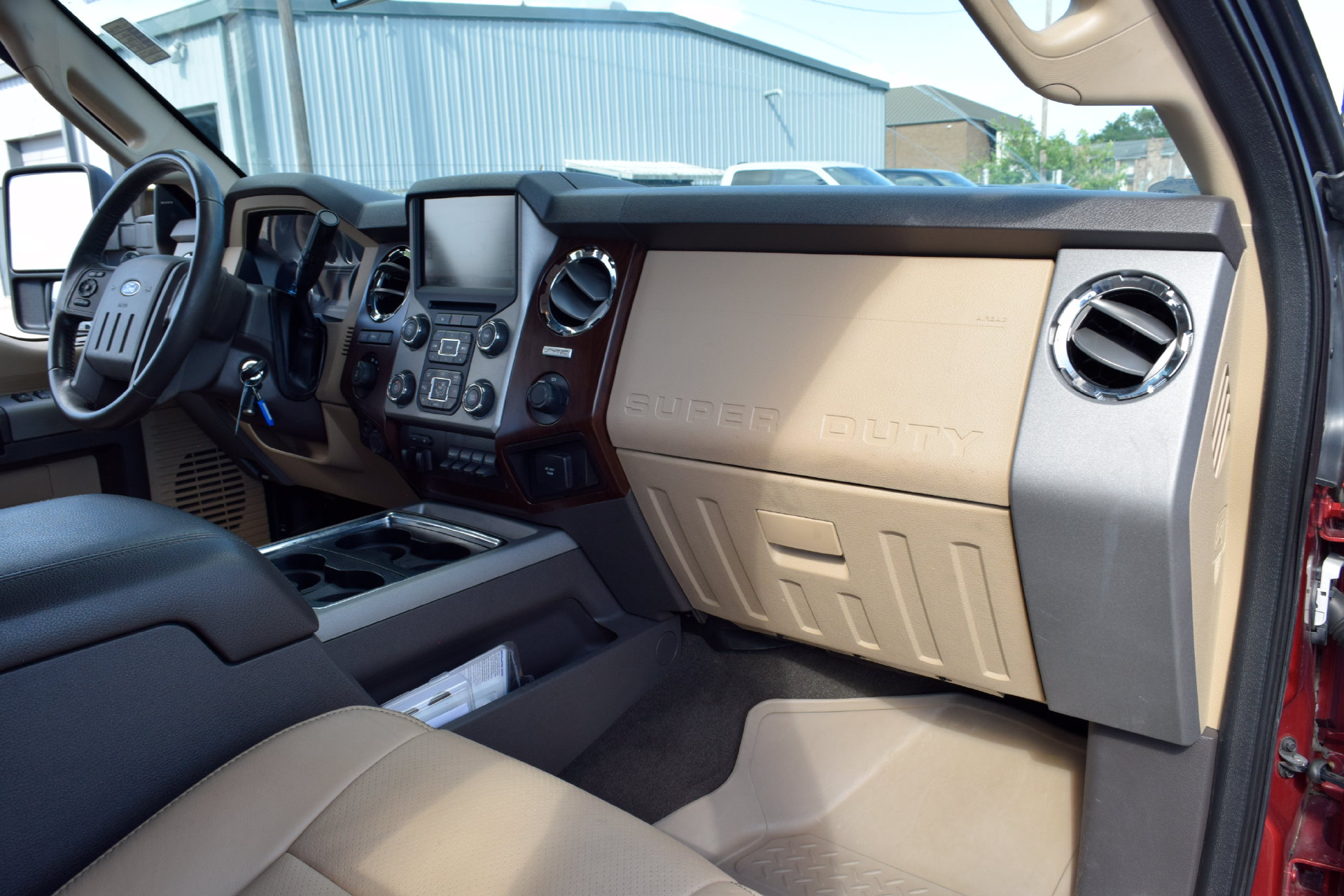 2016 Ford F-250SD Lariat Red at Emmons Autoplex