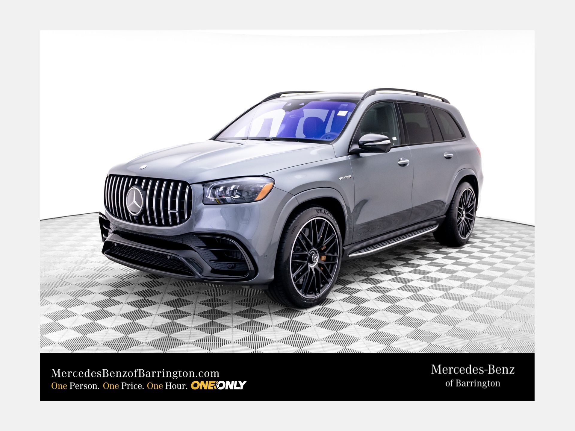 Gray (Selenite Grey Metallic) 2026 Mercedes-Benz GLS SUV / Crossover All-Wheel Drive 9-Speed Automatic