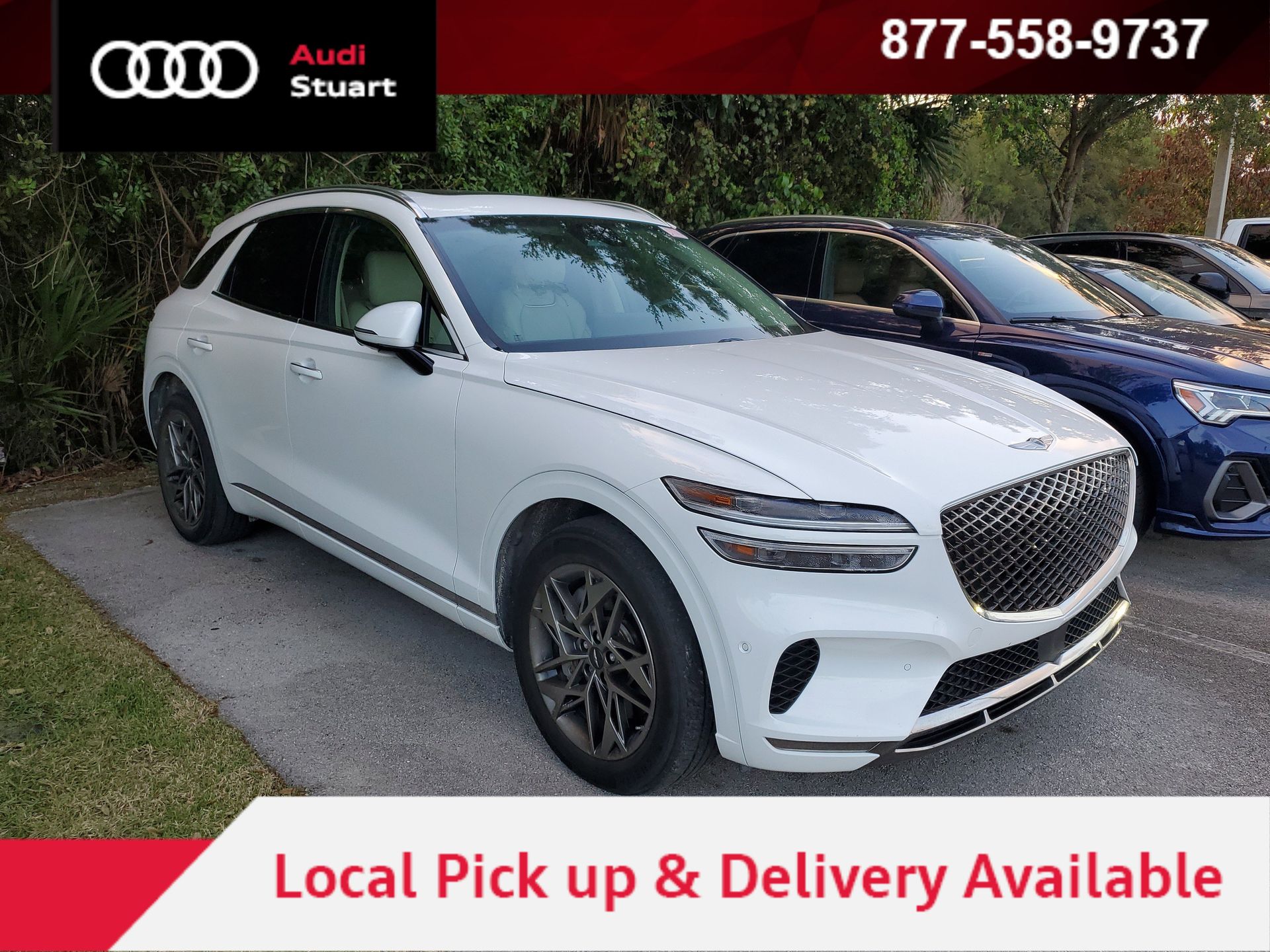 Alta White 2023 Genesis GV70 2.5T AWD SUV / Crossover All-Wheel Drive 8-Speed Automatic