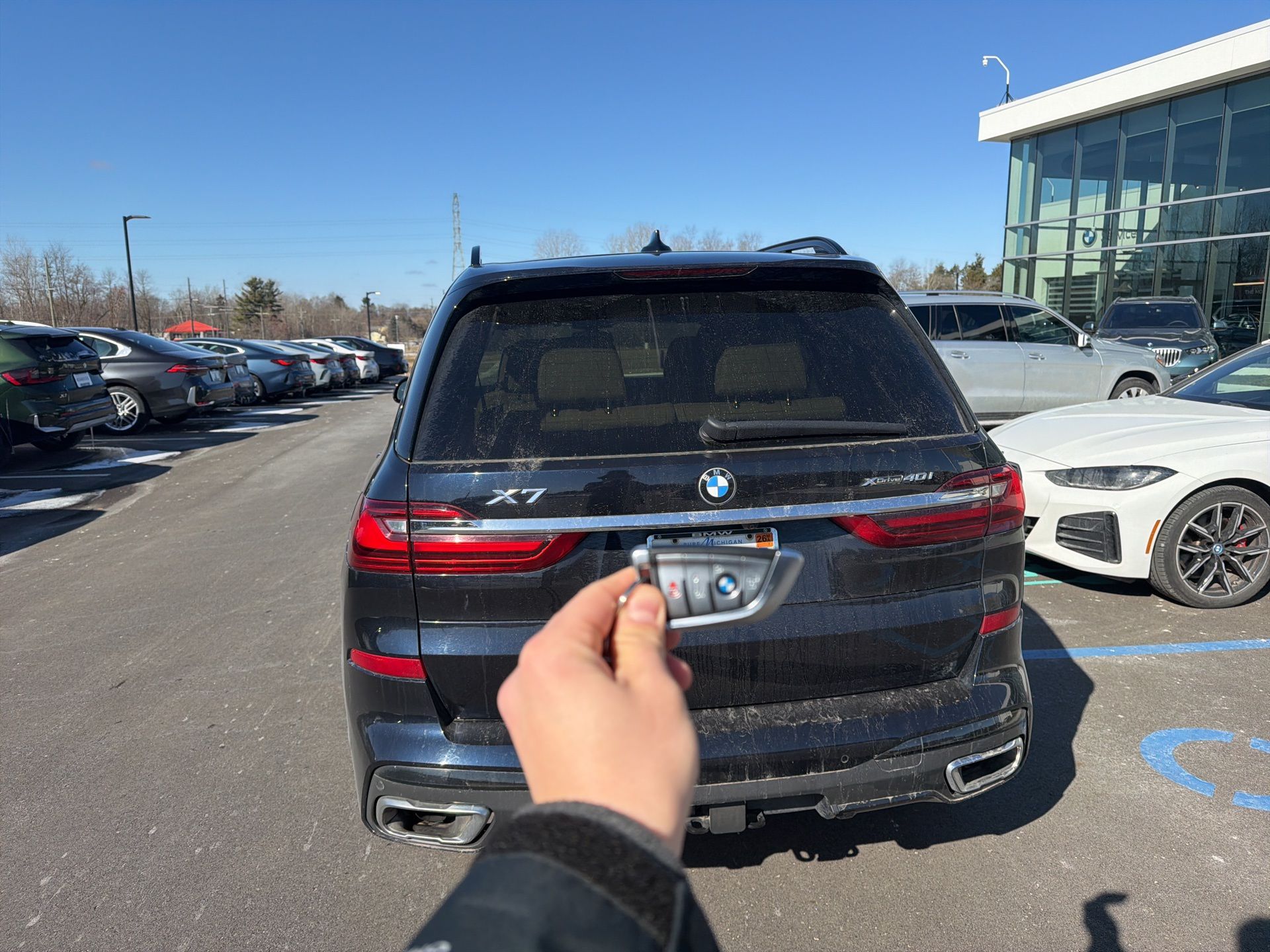 used 2021 BMW X7 car, priced at $38,880