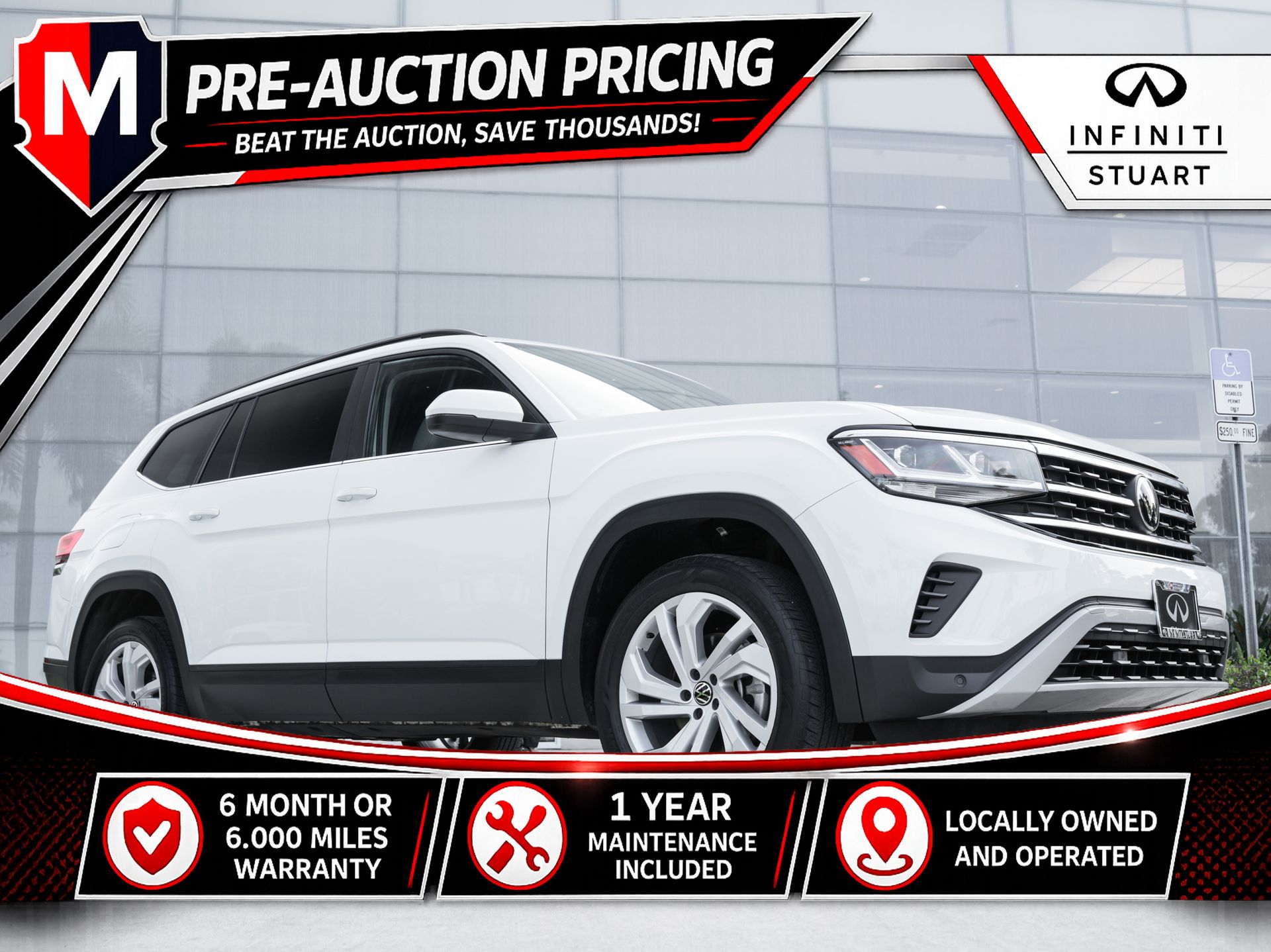 2023 Volkswagen Atlas 3.6L V6 SE w/Technology