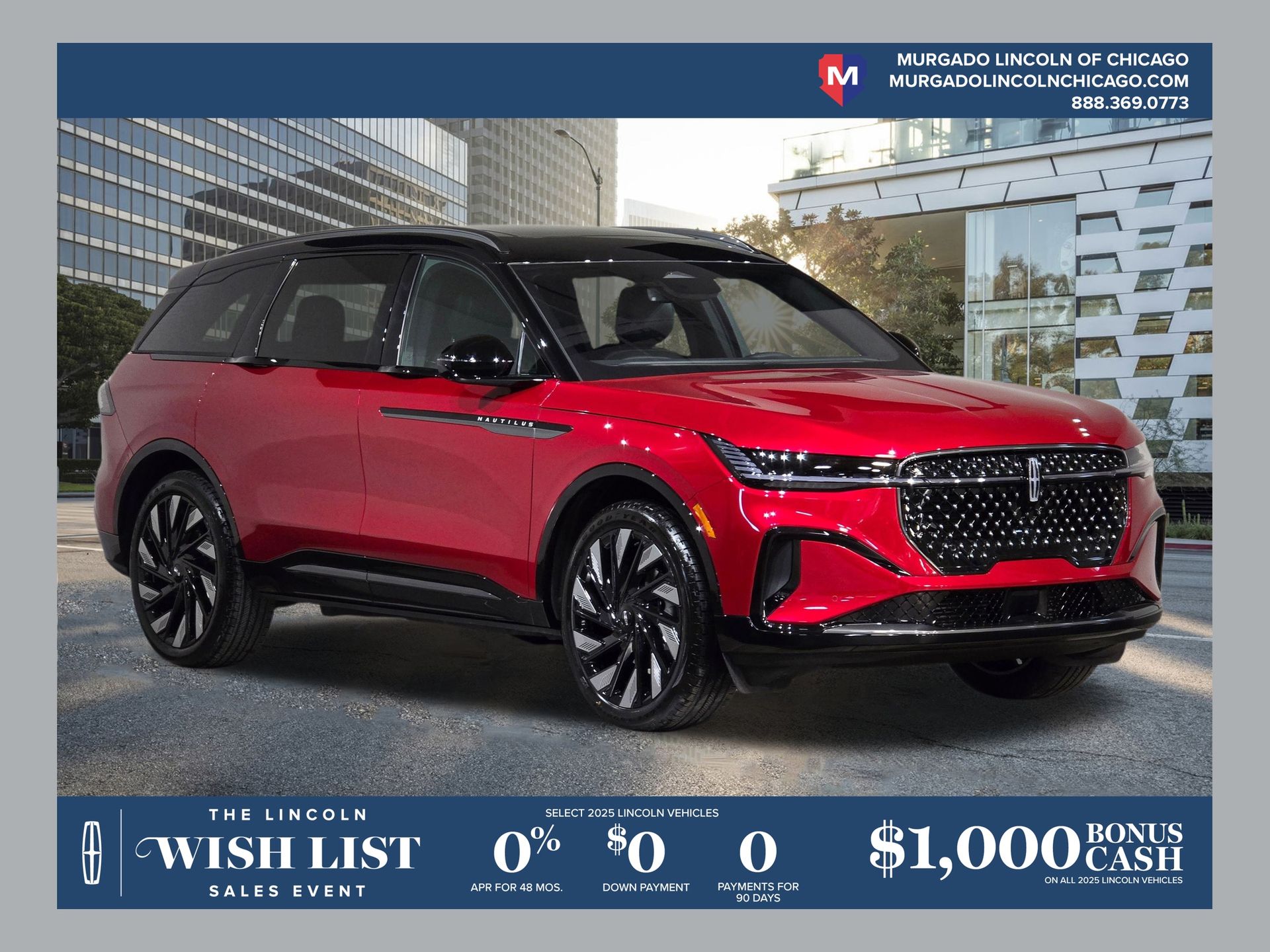 2025 Lincoln Nautilus Reserve