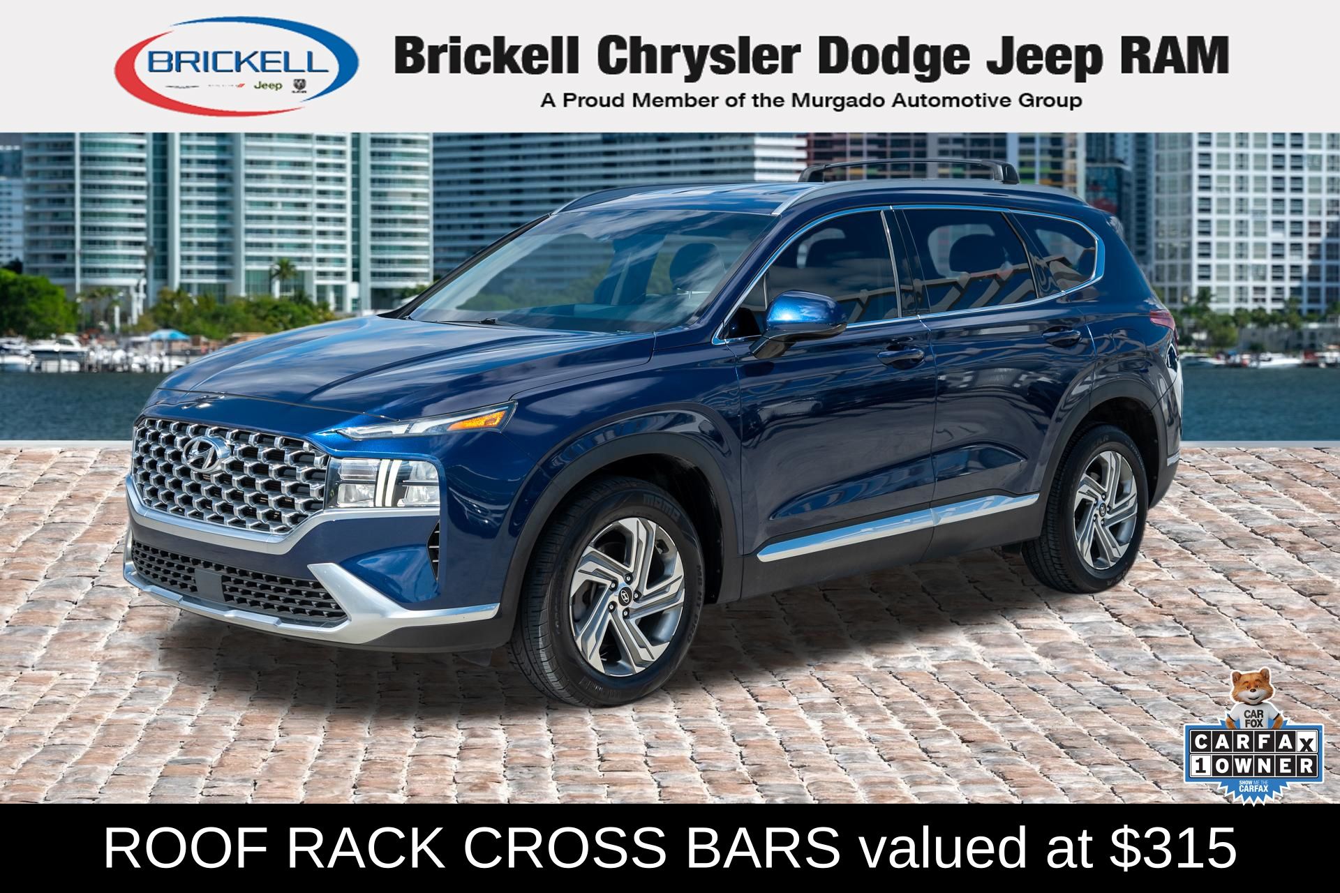 Stormy Blue 2022 Hyundai Santa Fe SEL FWD SUV / Crossover Front-Wheel Drive 8-Speed Automatic