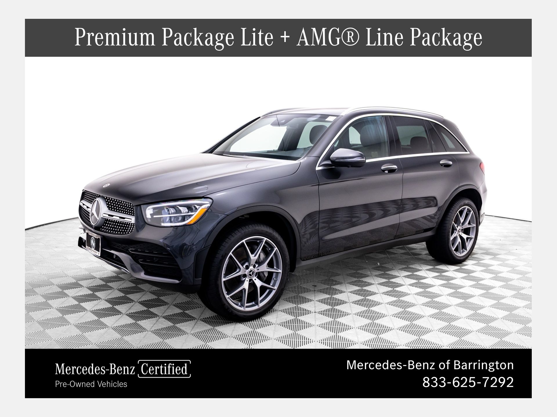 Graphite Gray Metallic 2022 Mercedes-Benz GLC 300 SUV 4MATIC SUV / Crossover All-Wheel Drive 9-Speed Automatic