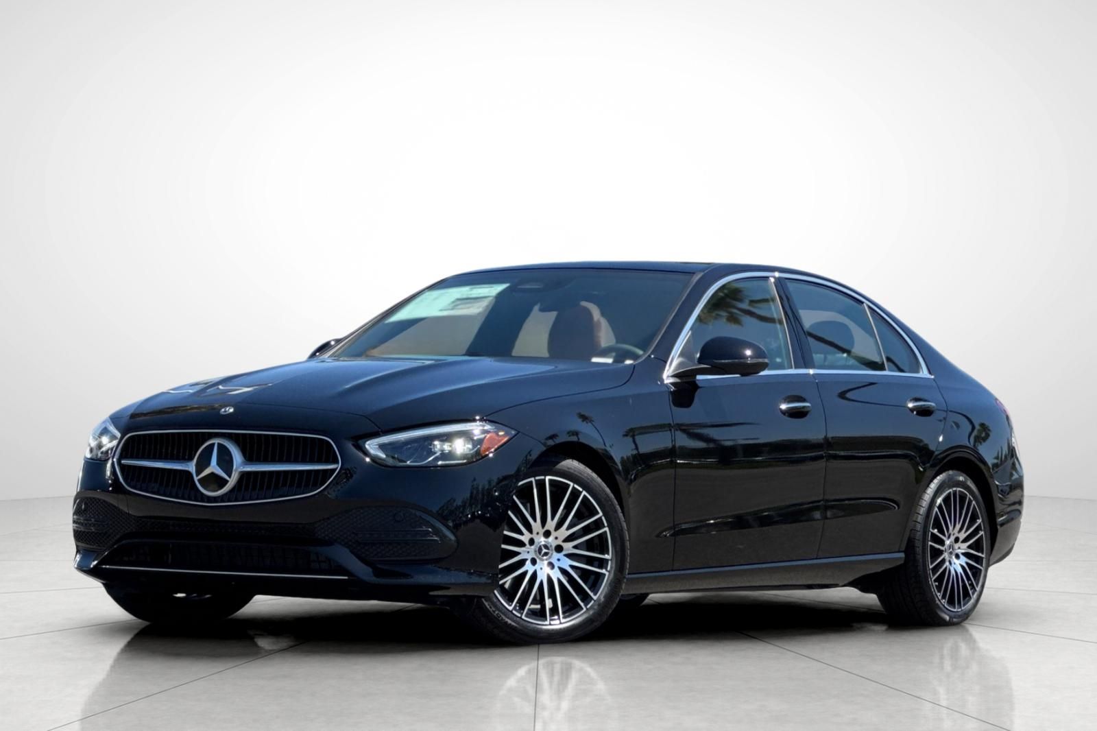 Black 2026 Mercedes-Benz C-Class Sedan Rear-Wheel Drive 9-Speed Automatic