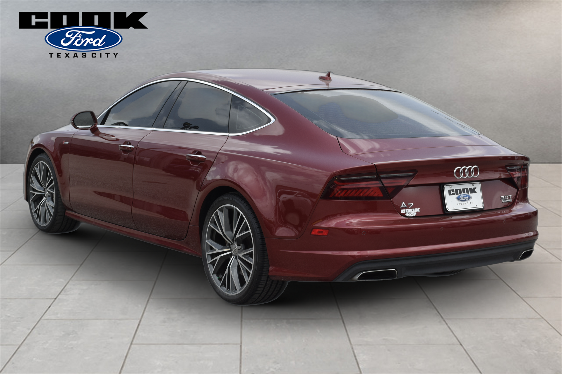 2017 Audi A7 3.0T Premium Plus Red at Community Toyota