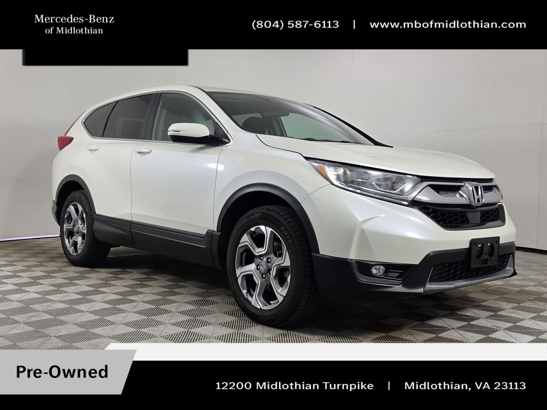 White 2017 Honda CR-V SUV / Crossover All-Wheel Drive Continuously Variable Transmission