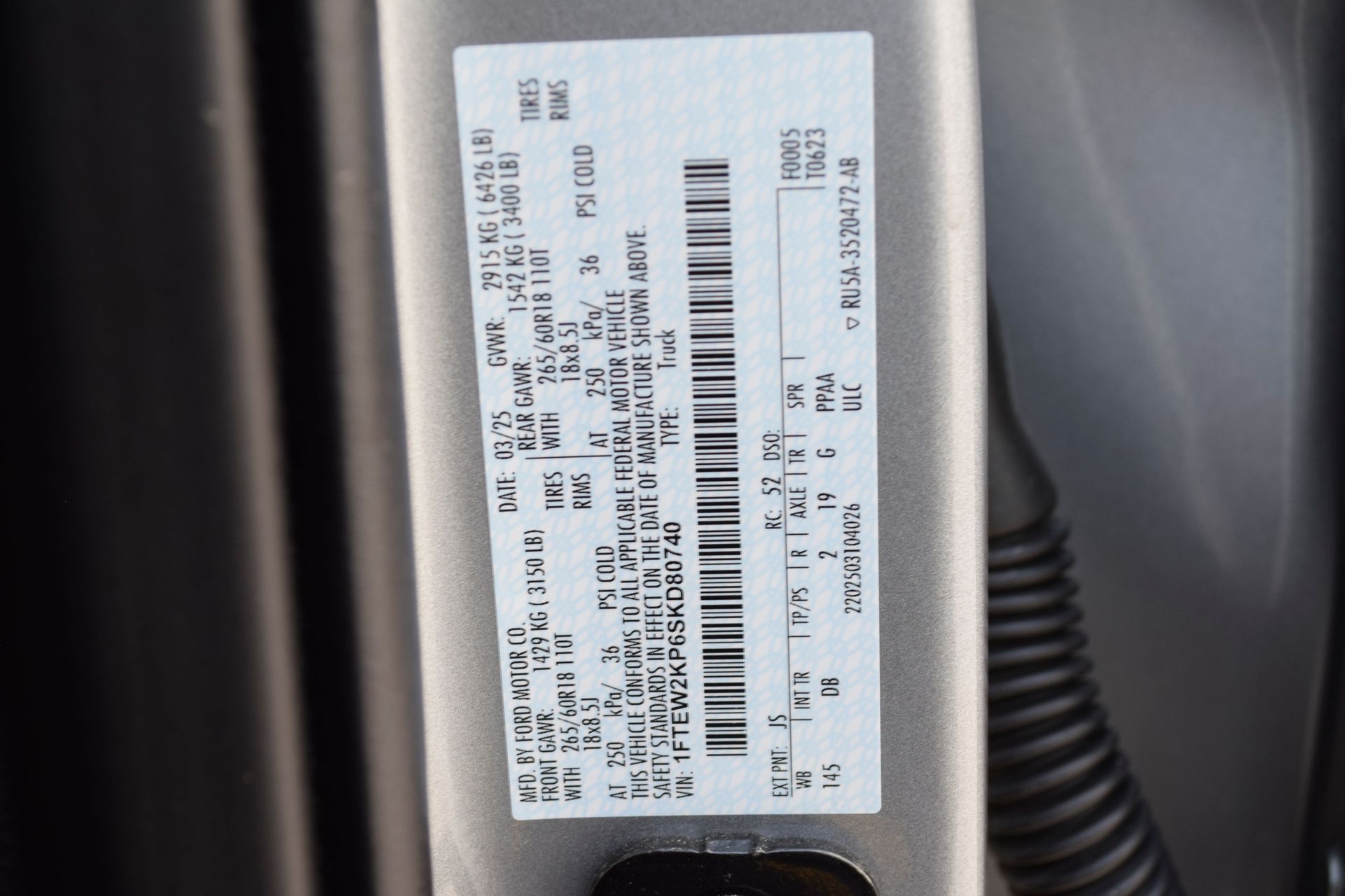 2025 Ford F-150 STX Silver at Big Star Buick GMC