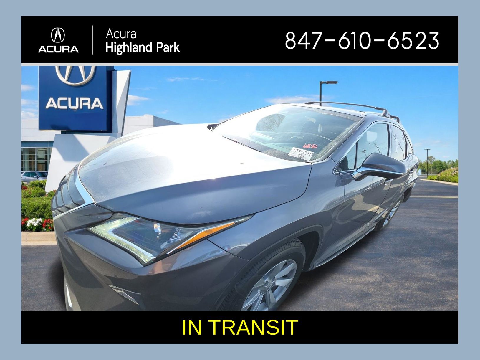 Nebula Gray Pearl 2017 Lexus RX SUV / Crossover All-Wheel Drive 8-Speed Automatic