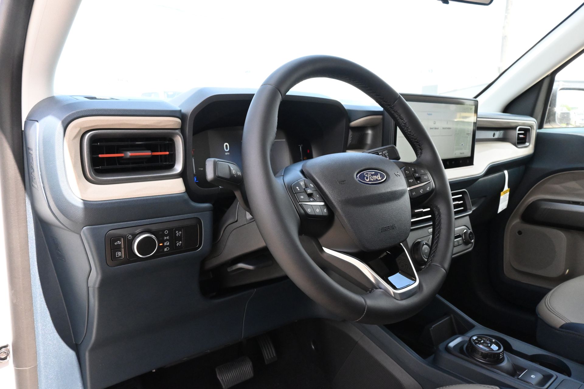 2026 Ford Maverick Lariat White at DeMontrond Ford