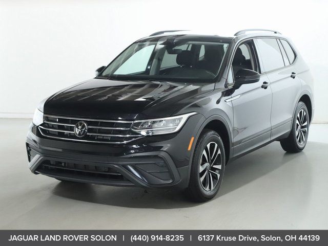 Deep Black 2024 Volkswagen Tiguan SUV / Crossover All-Wheel Drive 8-Speed Automatic