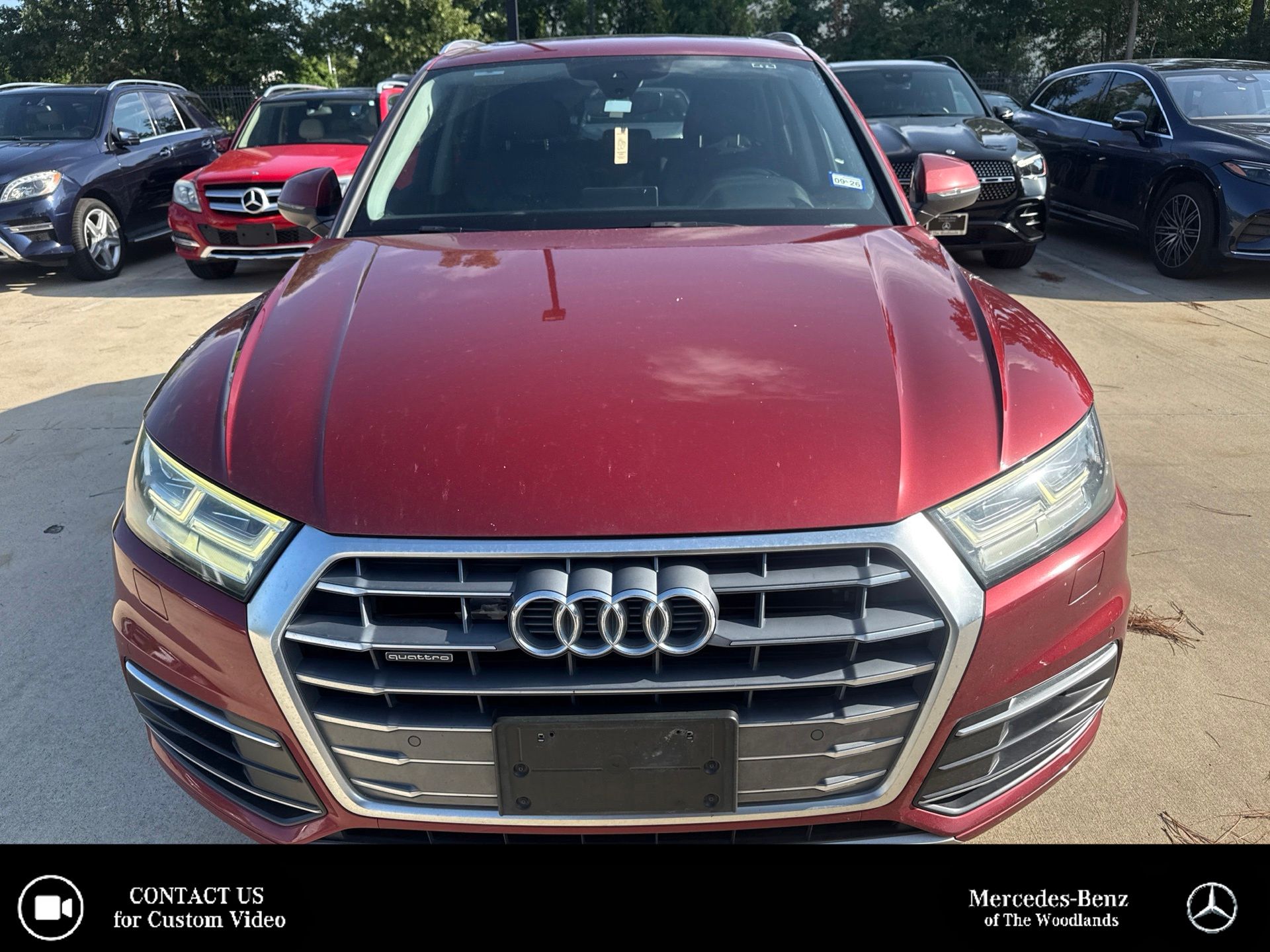 Matador Red Metallic 2018 Audi Q5 SUV / Crossover All-Wheel Drive 7-Speed Automatic
