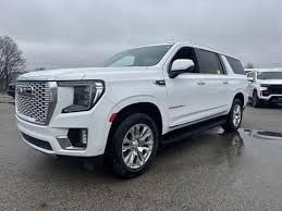 Summit White 2024 GMC Yukon XL Denali 4WD SUV / Crossover Four-Wheel Drive