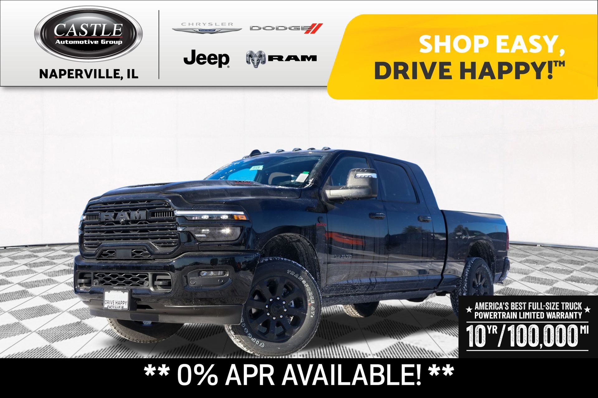 2026 RAM 3500 Laramie Mega Cab 4WD