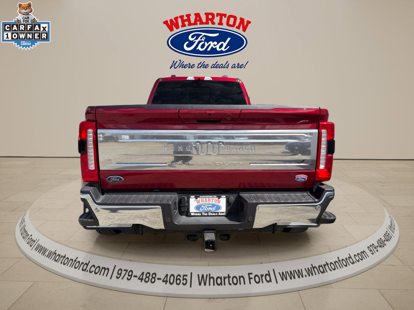 2026 Ford F-450SD King Ranch Red at EAG Ford Navasota