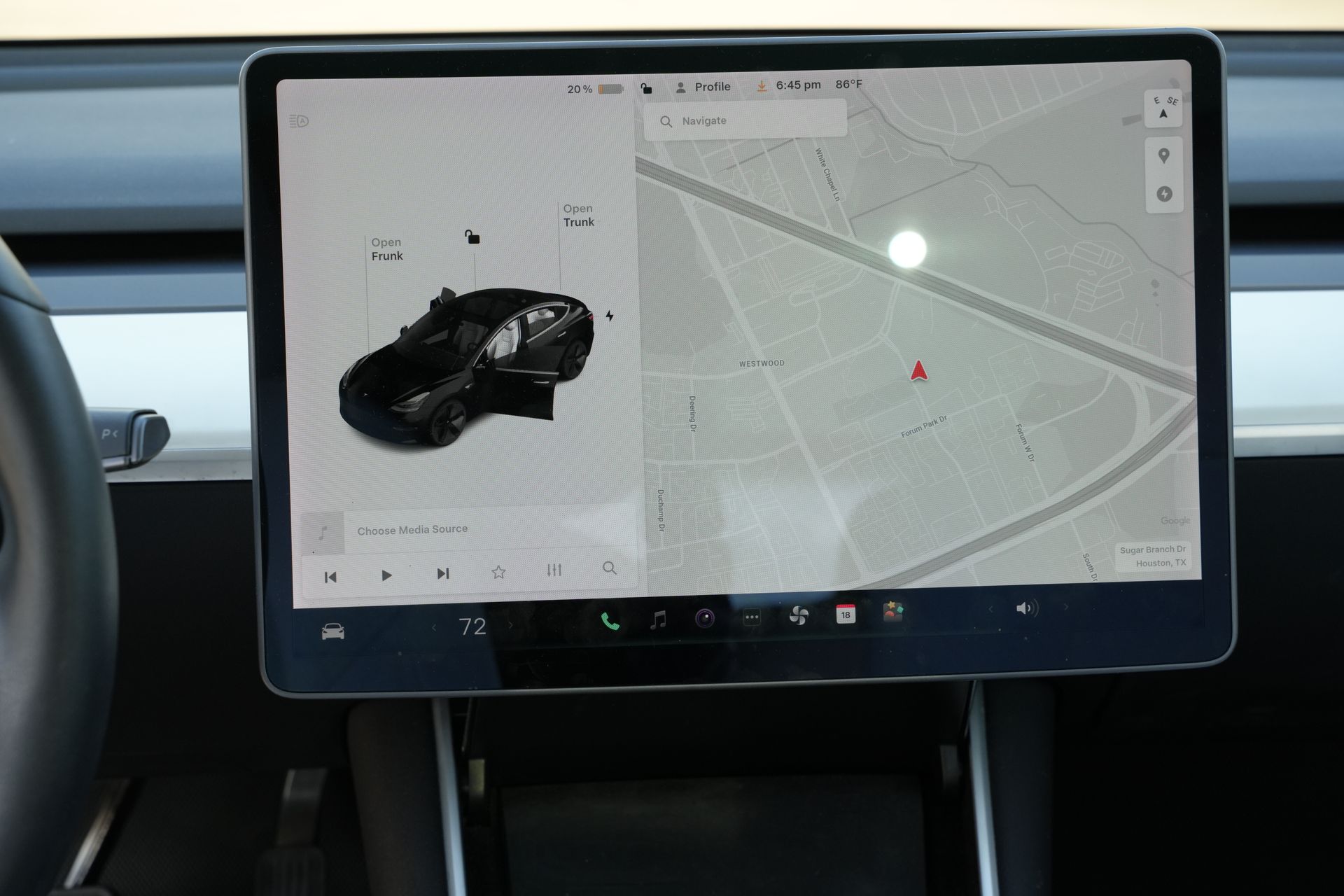 2020 Tesla Model 3 Standard Range Plus Black at Ultimate Motorsports