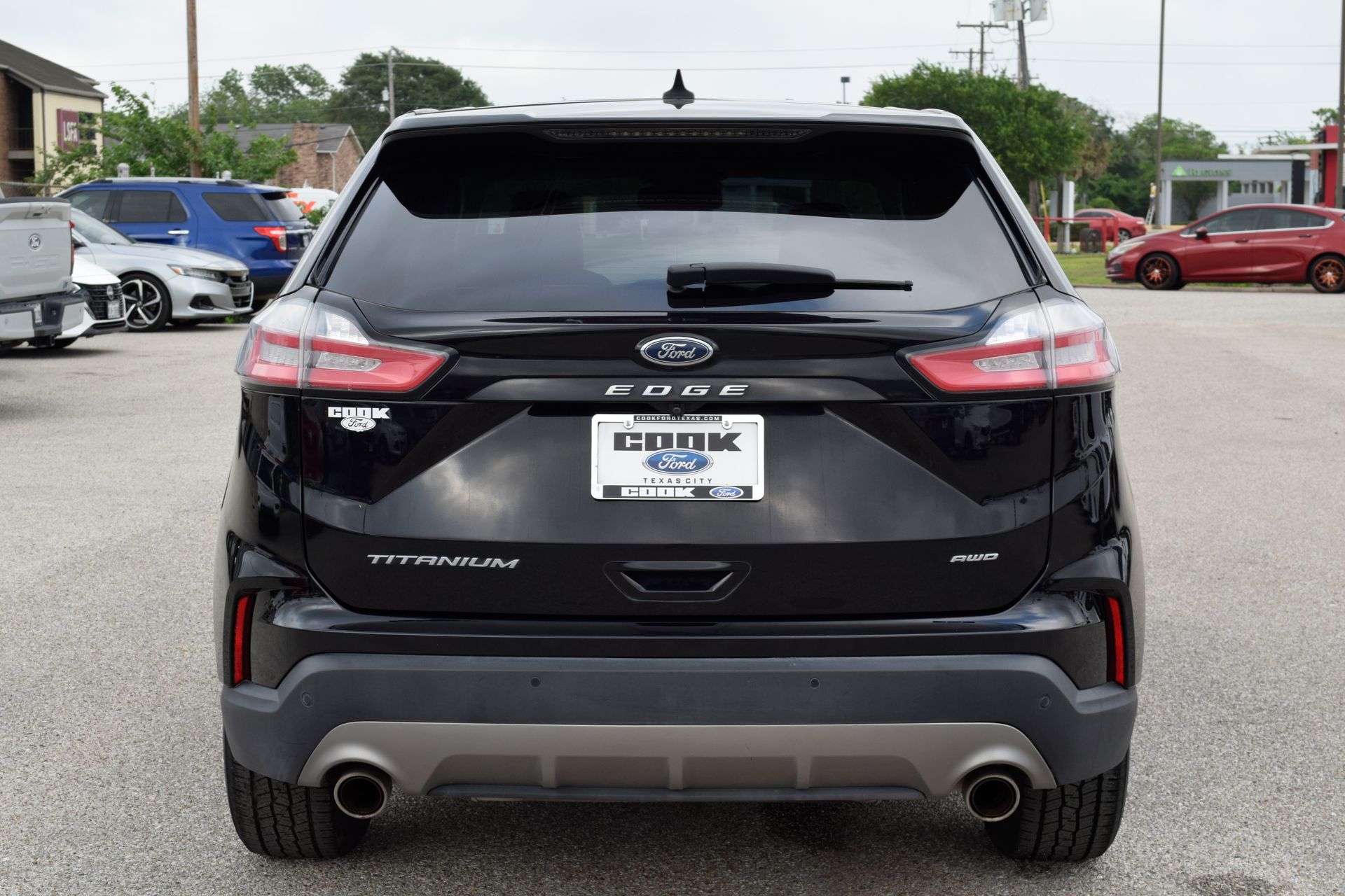 2022 Ford Edge Titanium Black at Toyota of Victoria