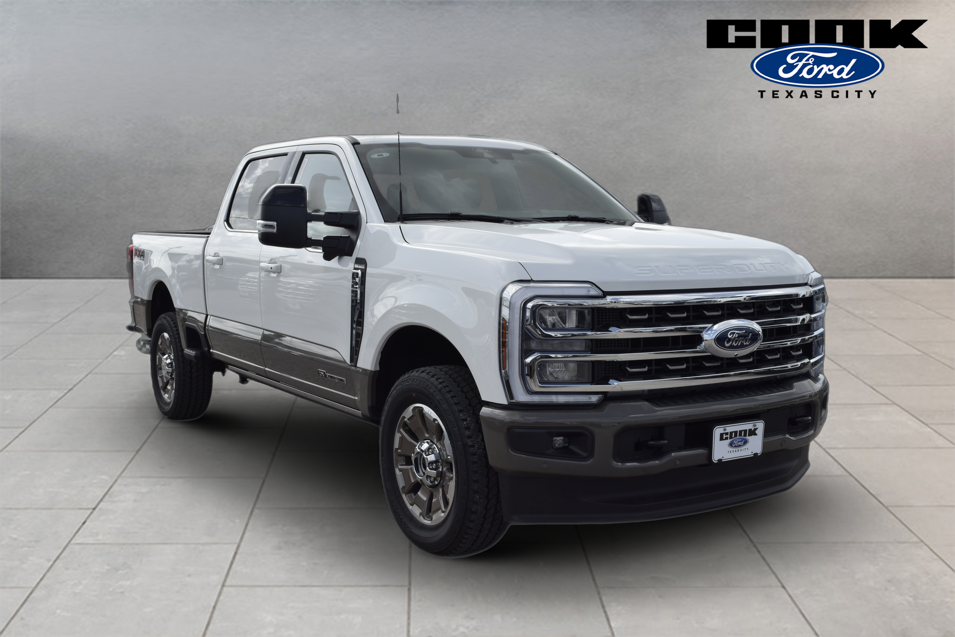 2026 Ford F-250SD King Ranch White at DeMontrond Gulf Freeway