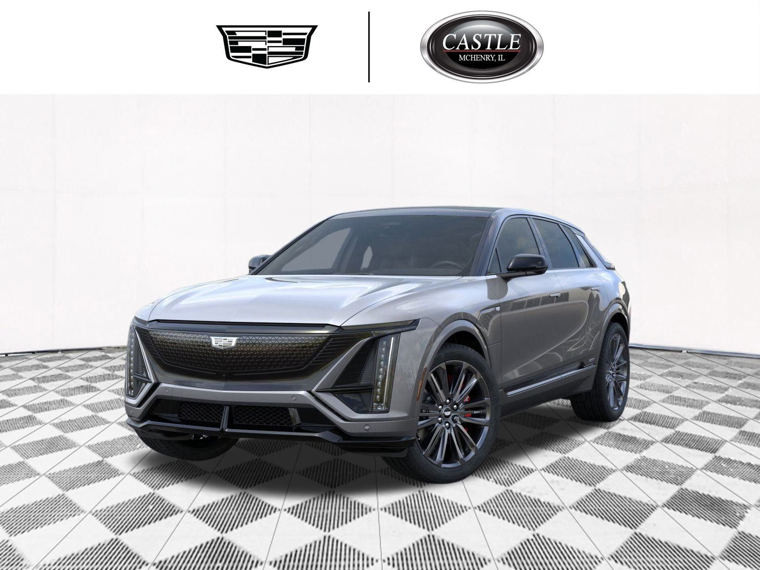 Argent Silver Metallic 2026 Cadillac LYRIQ-V SUV / Crossover All-Wheel Drive 1-Speed Automatic