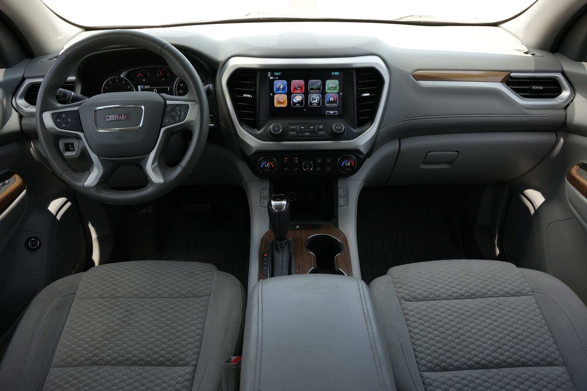 2018 GMC Acadia SLE-2 Red at DeMontrond Gulf Freeway