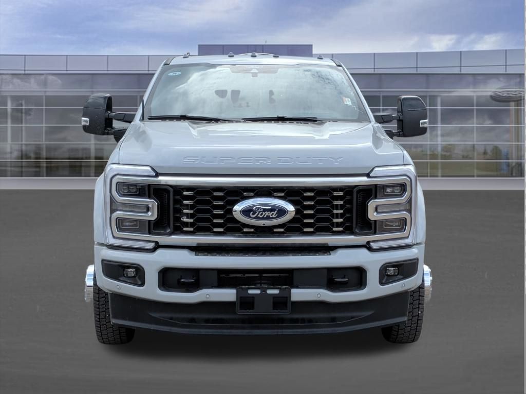 2026 Ford F-450SD Platinum White at Wharton Ford