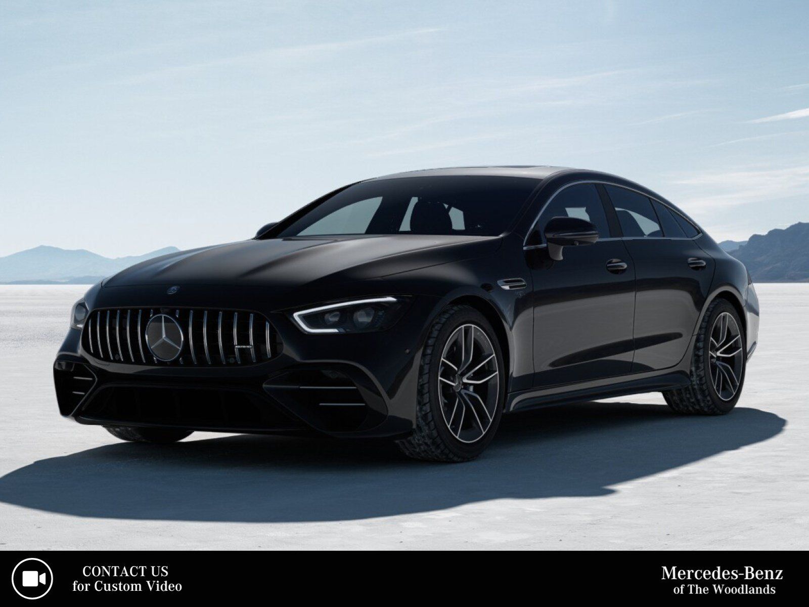Obsidian Black Metallic 2026 Mercedes-Benz AMG GT Coupe All-Wheel Drive 9-Speed Automatic