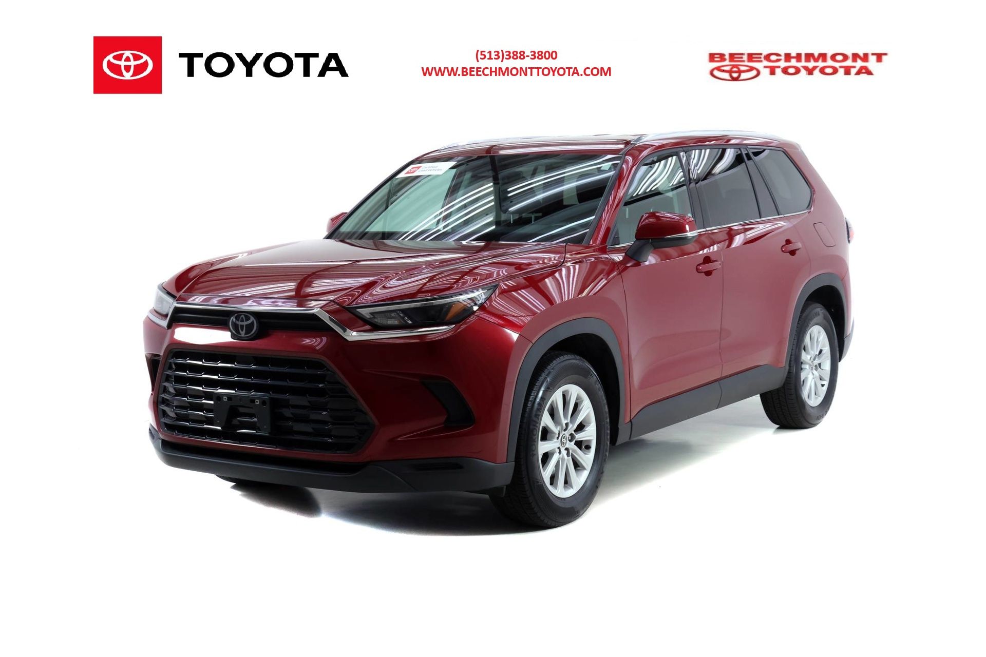 Red (Ruby Flare Pearl) 2025 Toyota Grand Highlander SUV / Crossover All-Wheel Drive 8-Speed Automatic