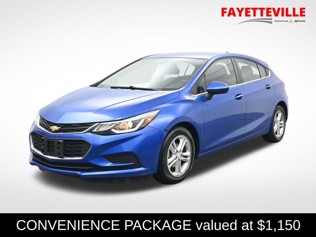 Kinetic Blue Metallic 2017 Chevrolet Cruze LT Hatchback FWD Hatchback Front-Wheel Drive 6-Speed Automatic